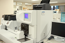 自動血球分析装置の写真