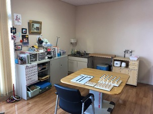 作業療法スペースの写真