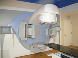 放射線治療装置の写真