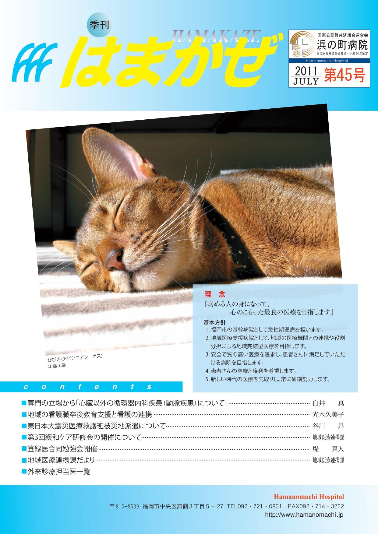 2011年第45号の表紙